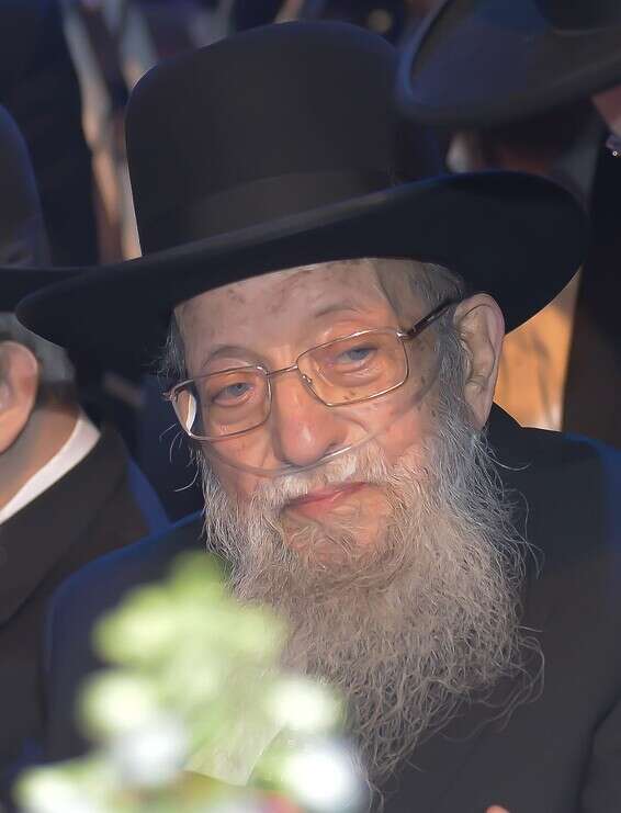 הרב אהרן חדש ז"ל // צילום: מוטי גרין